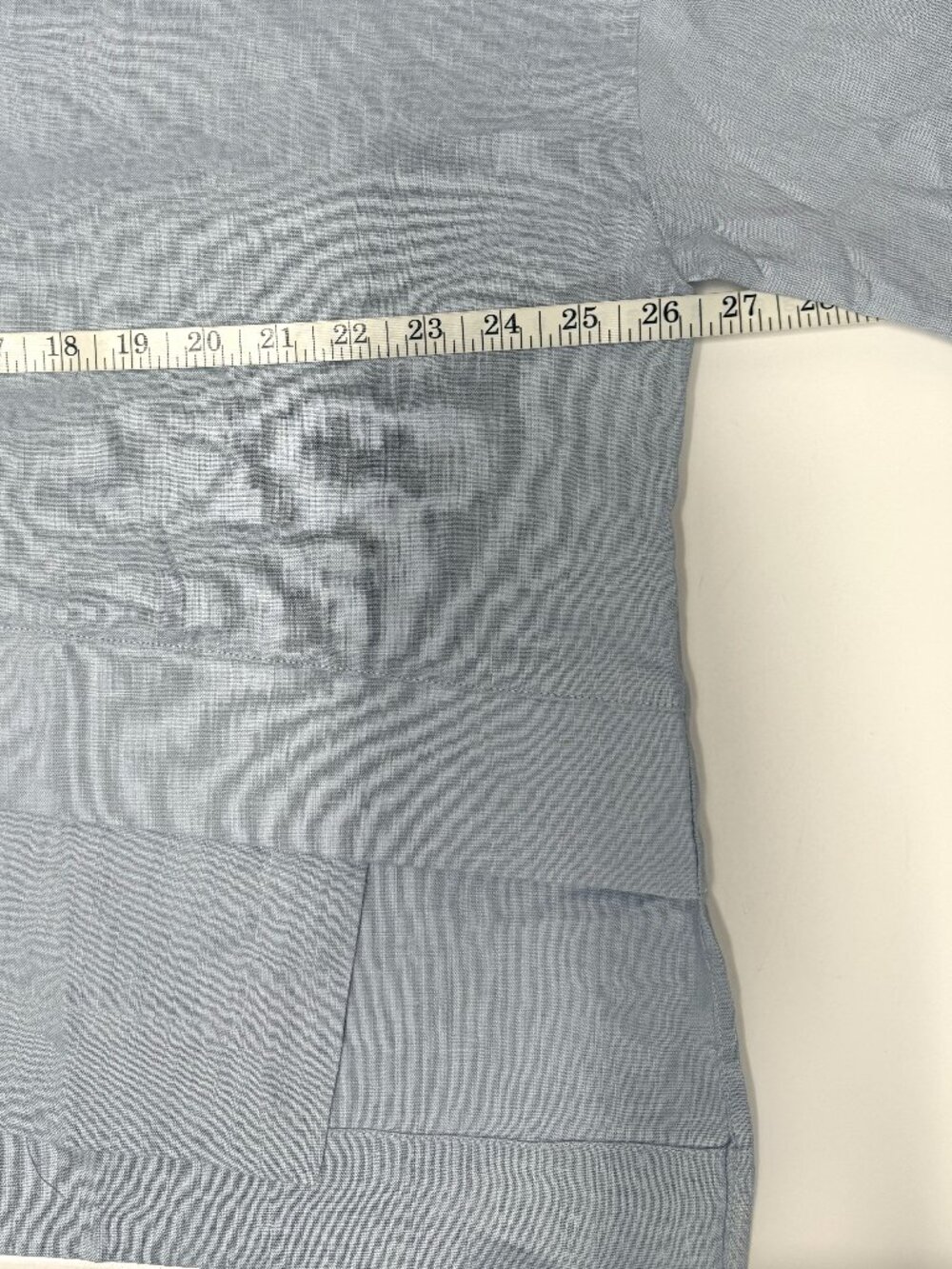 *NEW* Lintico 100% Linen Drop Shoulder Asymmetric Layered Hem Overtop VIOLA - Picture 16 of 16